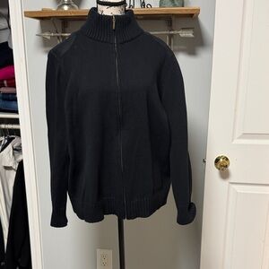 Ralph Lauren Black Women's Zip-Up Sweater
